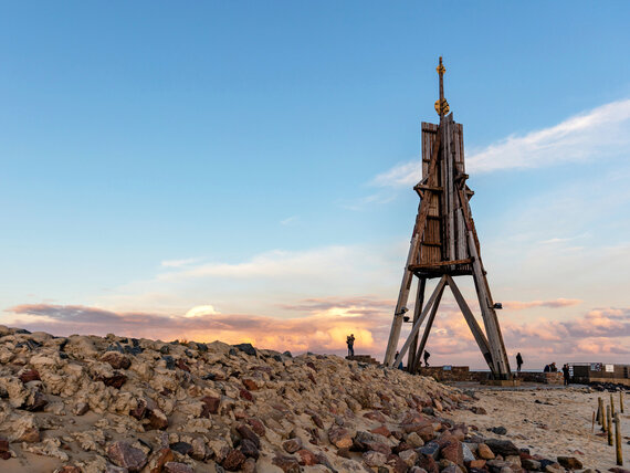 Alter Wasserturm im Bundesland Niedersachsen