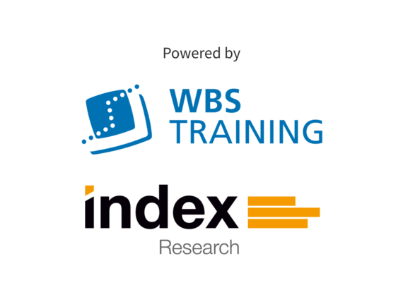Logos von WBS TRAINING und index Research