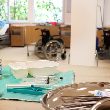 Das Skillslab für die Ausbildung "Pflegefachfrau/-mann".