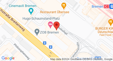 Kartenausschnitt des Standorts
