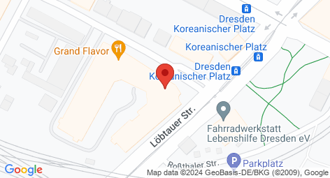 Kartenausschnitt des Standorts