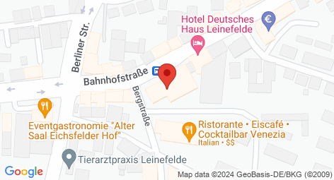 Kartenausschnitt des Standorts
