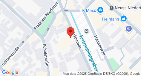 Kartenausschnitt des Standorts