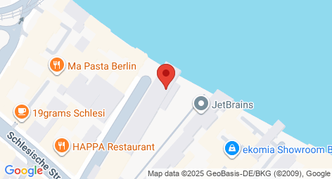 Kartenausschnitt des Standorts