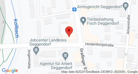Kartenausschnitt des Standorts