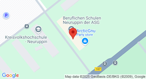 Kartenausschnitt des Standorts