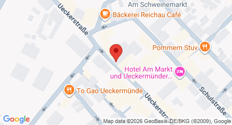 Kartenausschnitt des Standorts