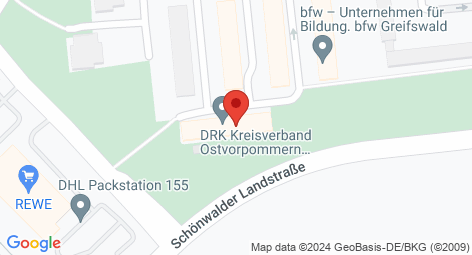 Kartenausschnitt des Standorts