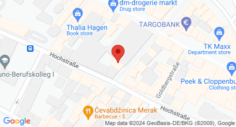 Kartenausschnitt des Standorts