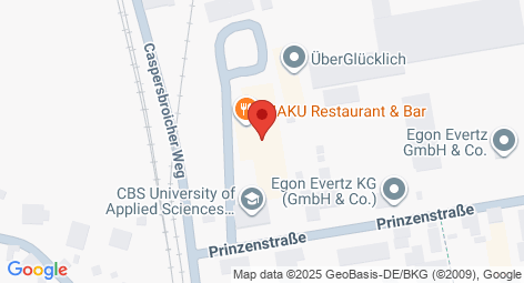 Kartenausschnitt des Standorts