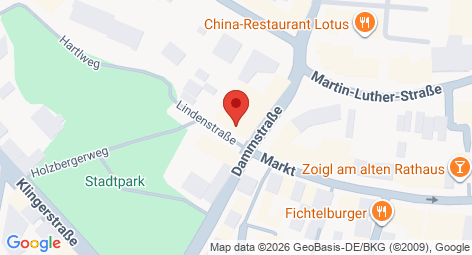 Kartenausschnitt des Standorts