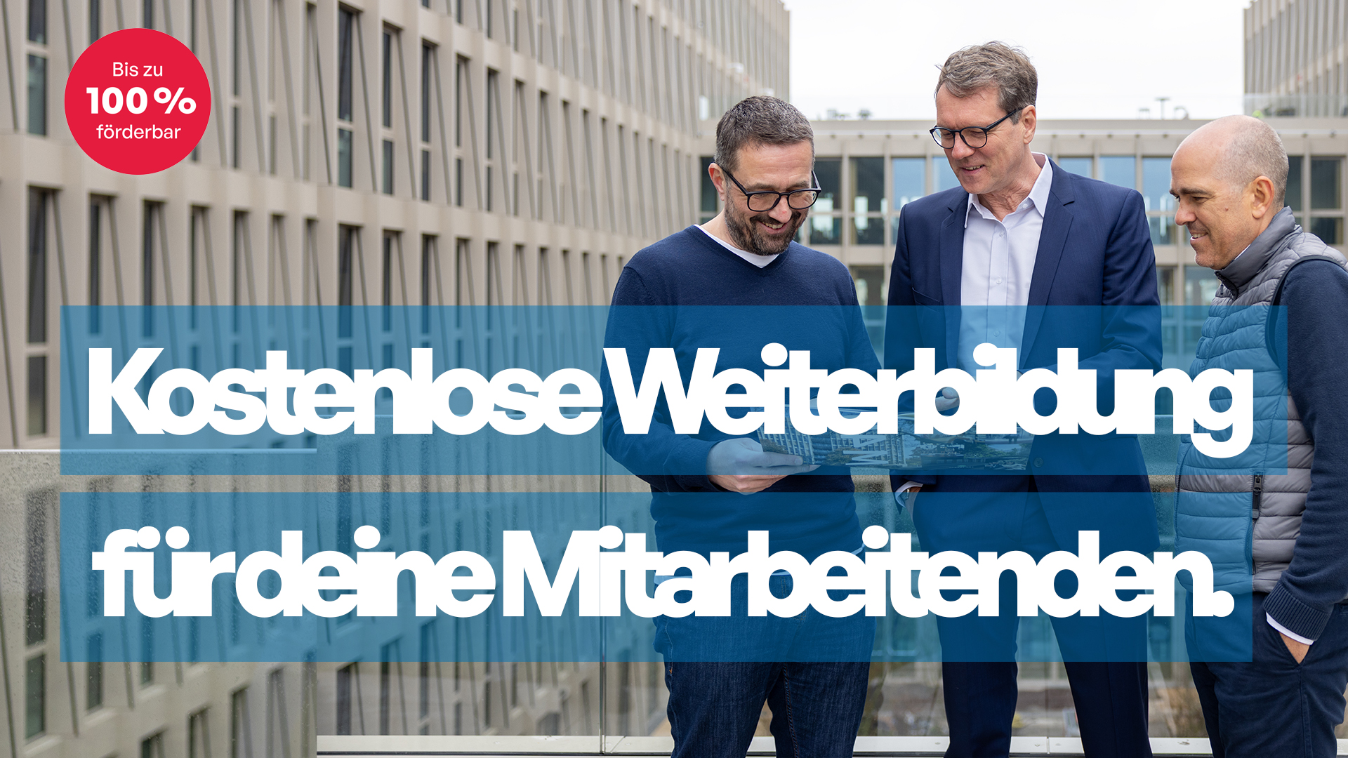 Video-Startbild: Kostenlose Weiterbildung für deine Mitarbeitenden