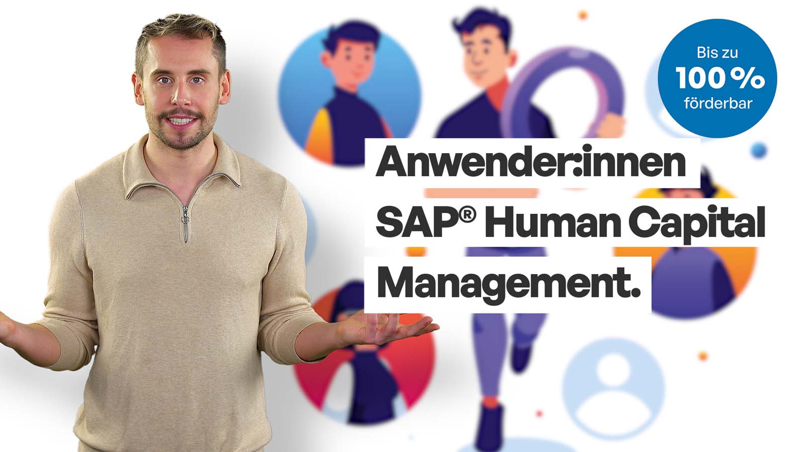 Kursvideo Anwender und Anwenderinnen SAP® Human Capital mit Patrick