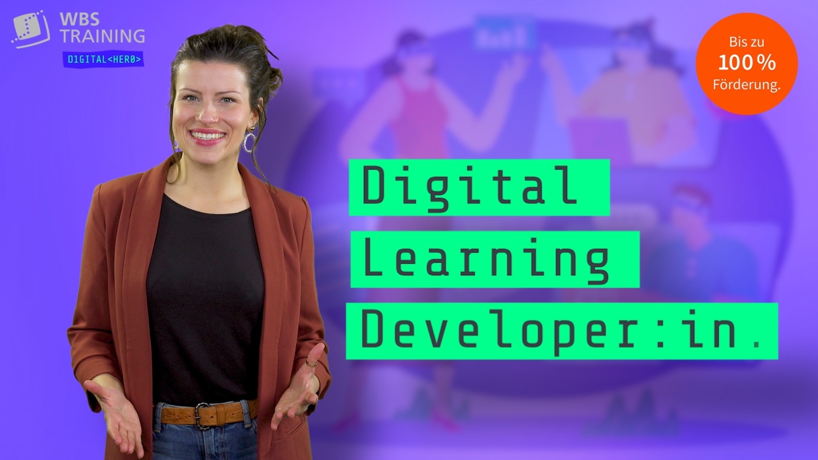 Kursvideo Digital E-Learning Developer mit Maria