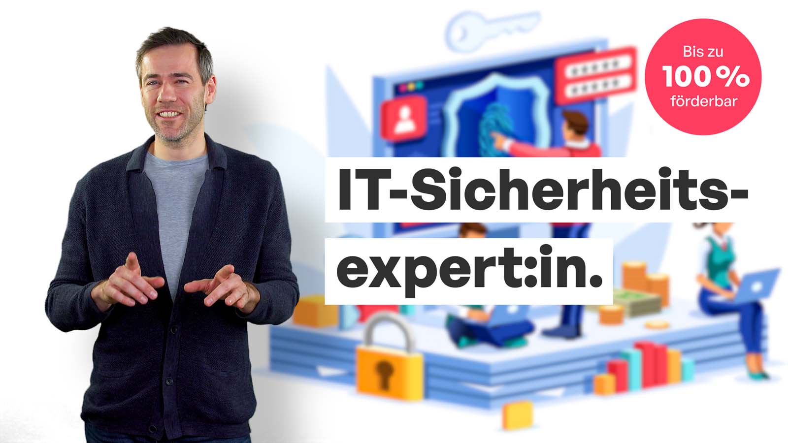 Kursvideo IT Sicherheitsexperte und Expertin mit Andreas