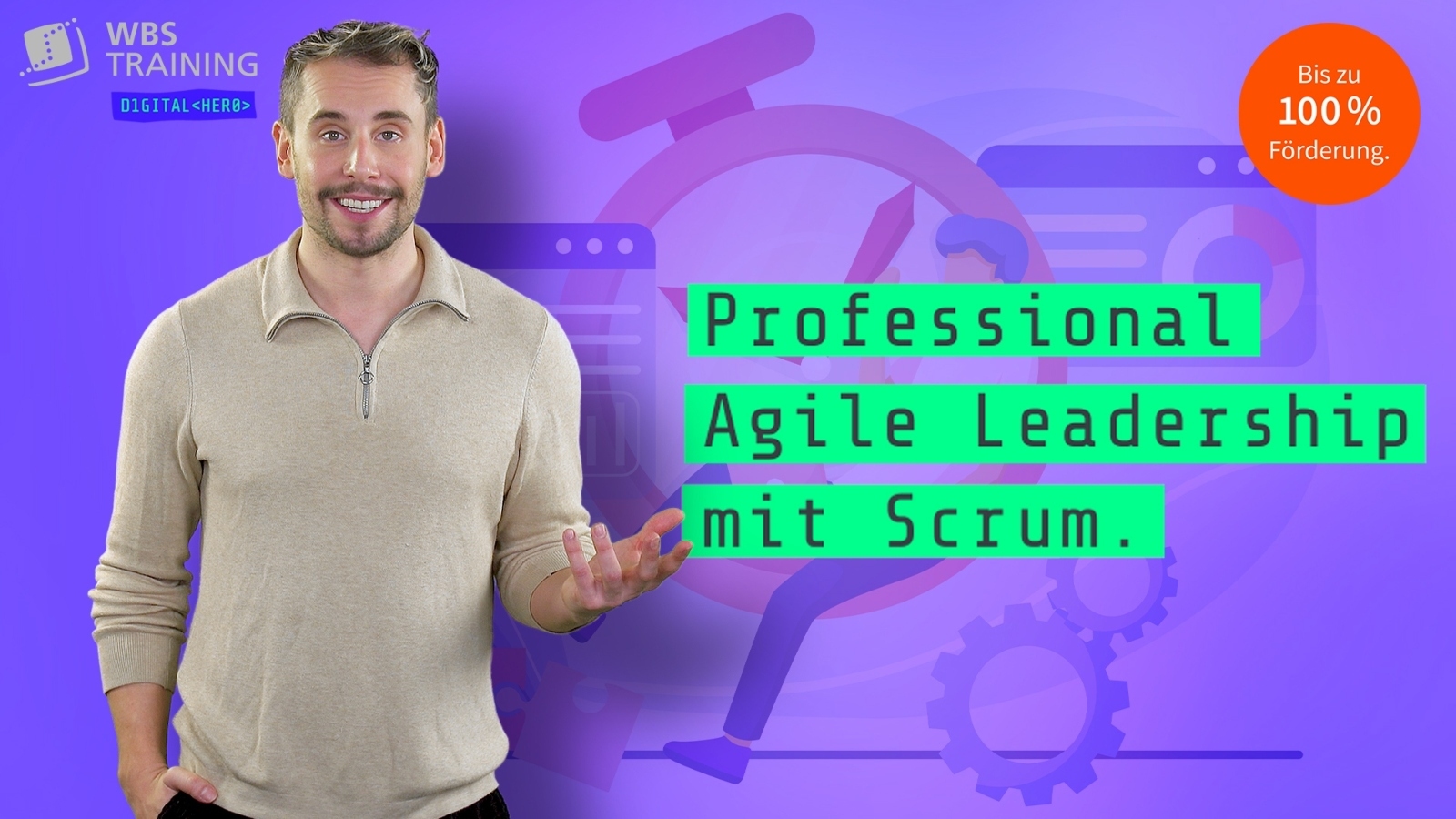 Kursvideo Professional Agile Leadership mit Scrum mit Andreas