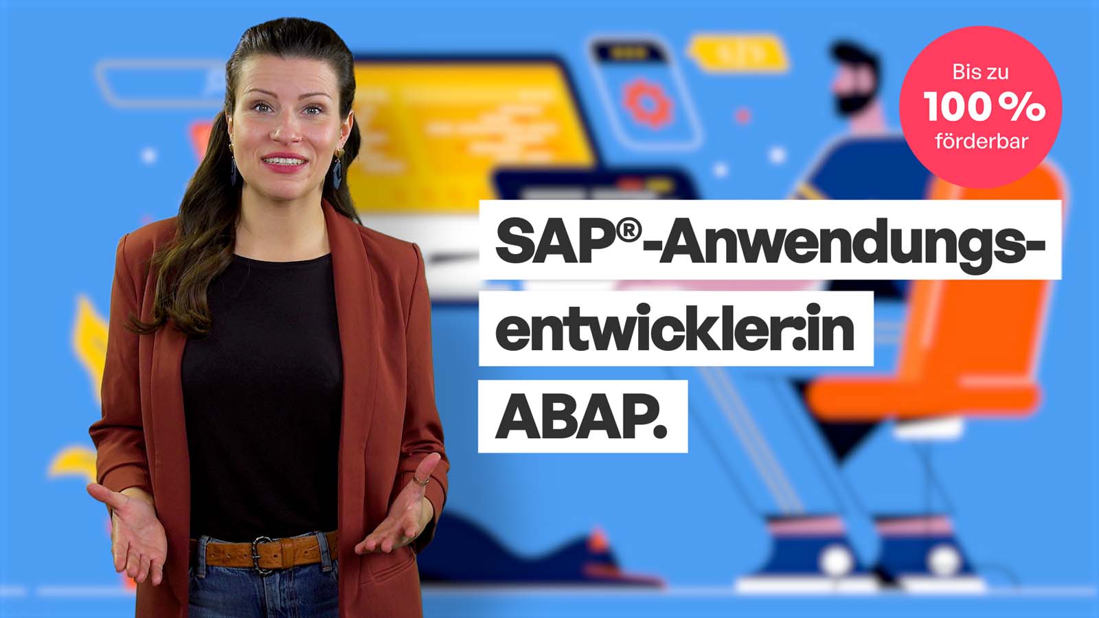 Kursvideo SAP® Anwendungsentwickler und Entwicklerin ABAP mit Maria