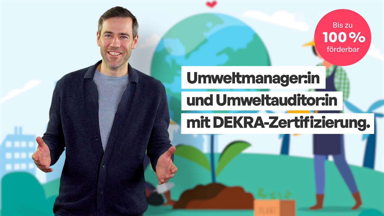 Kursvideo Umweltmanager und Umweltauditor Betrieblicher Umweltschutz mit Andreas