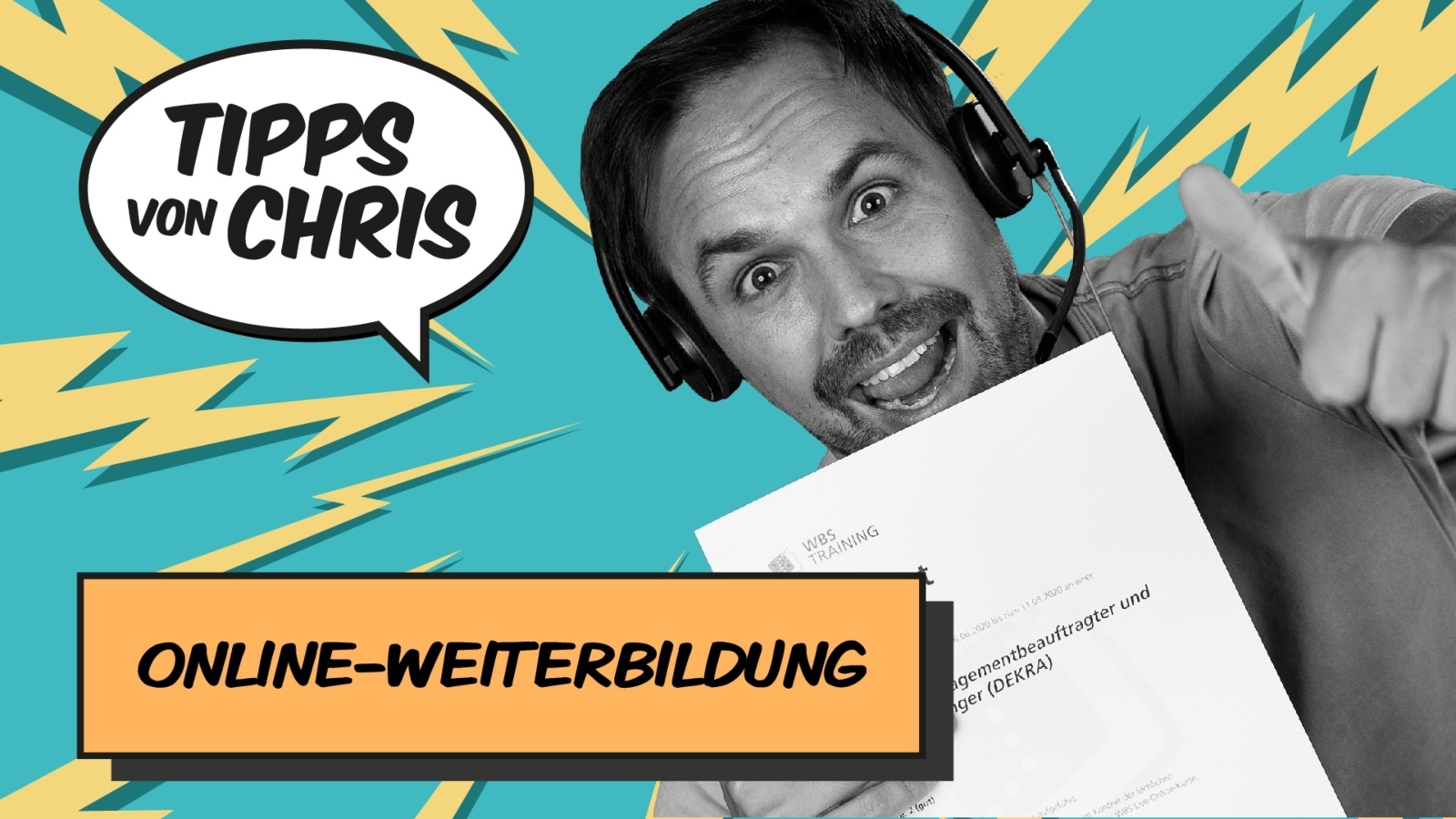 Tipps von Chris Online Weiterbildung mit Zertifikat