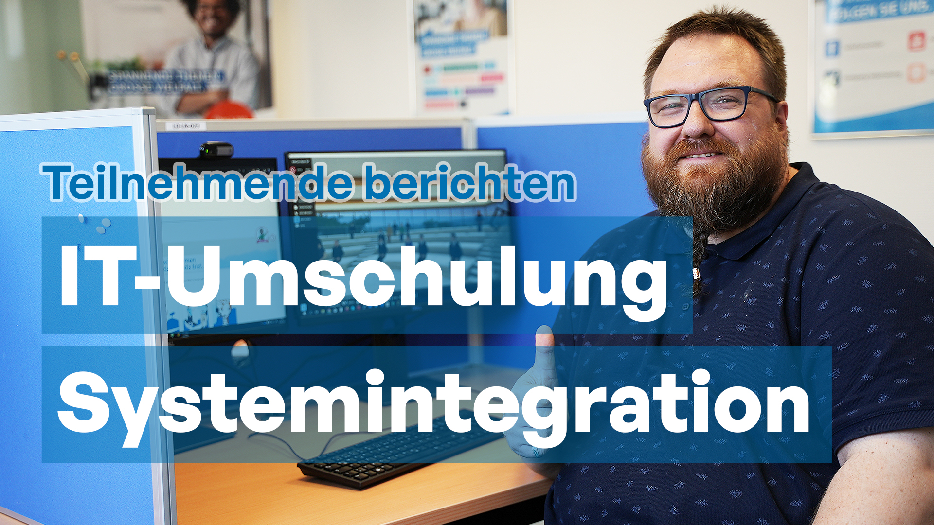 Teilnehmende berichten Lars Weiß Umschulung Fachinformatiker Systemintegration